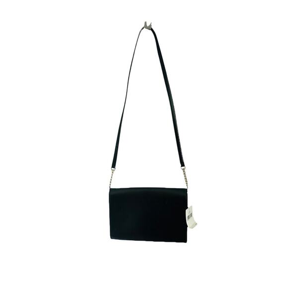 Kate Spade Harwood Place Fiona Leather New Square Shoulder Crossbody Black NWT - Picture 12 of 13